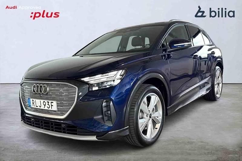 Blå Ny 2024 Audi Q4 e-tron SUV | 599 000 kr - Bild 1/1