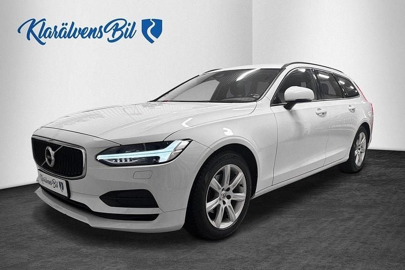 Vit Begagnad 2017 Volvo V90 Kinetic Kombi | 179 900 kr (Marknadspris) - Bild 1/4