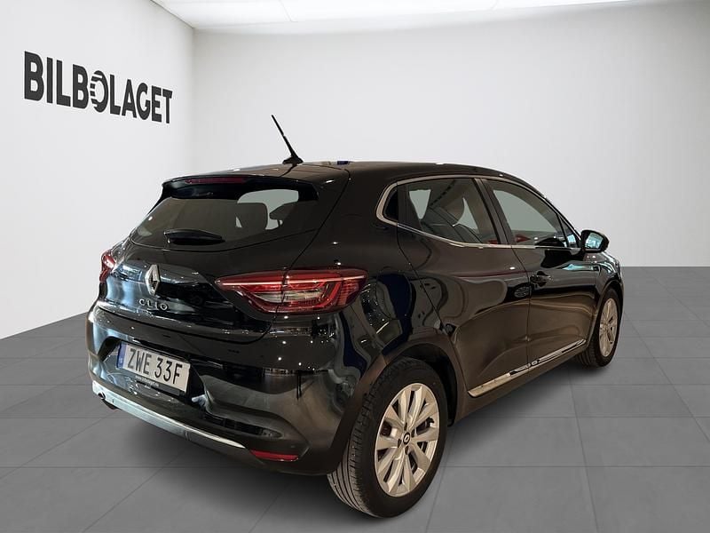 Begagnad Renault Clio V Intens 91 HK (66 kW) 2022 Svart Halvkombi