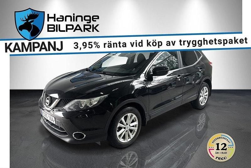 Svart Begagnad 2014 Nissan Qashqai SUV | 129 995 kr (Lite dyr) - Bild 1/2