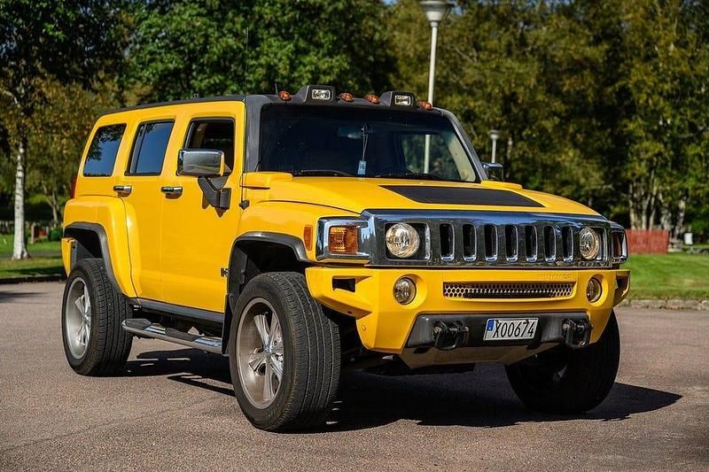 Gul Begagnad 2006 Hummer H3 SUV | 210 000 kr - Bild 1/3