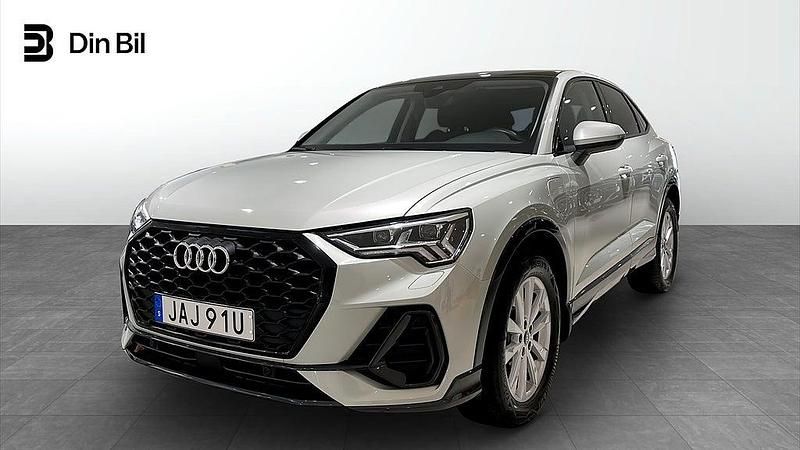 Silver Begagnad 2023 Audi Q3 Sportback Proline SUV | 409 000 kr (Dyr) - Bild 1/4