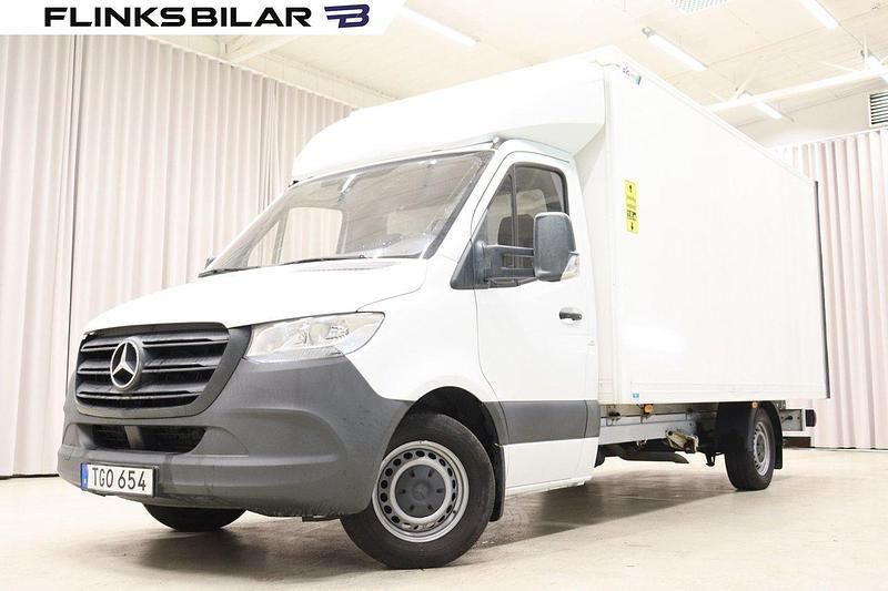 Vit Begagnad 2021 Mercedes Sprinter Van | 399 900 kr (Marknadspris) - Bild 1/4