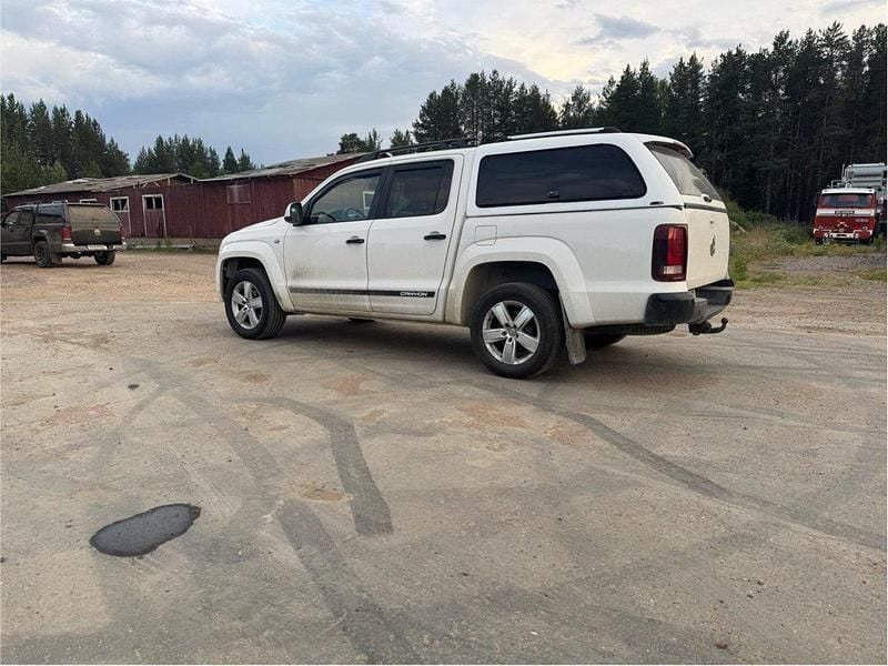 Vit Begagnad 2014 VW Amarok Canyon Pickup | 140 000 kr (Marknadspris) - Bild 1/1