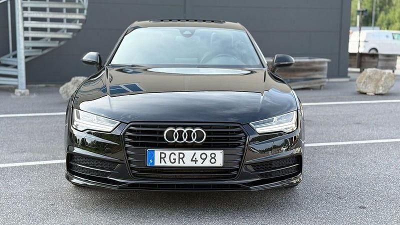 Begagnad Audi A7 Sportback Ambition 252 HK (185 kW) 2017 Svart Halvkombi