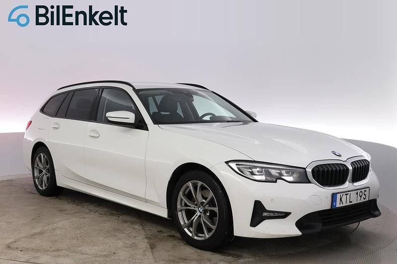 Begagnad BMW 320 Sport Line 192 HK (141 kW) 2019 Vit Kombi