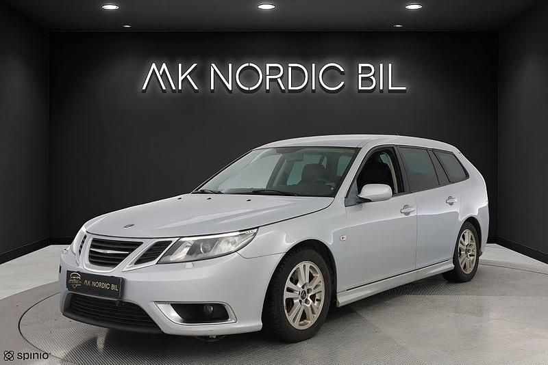 Grå Begagnad 2007 Saab 9-3 Aero Kombi | 74 900 kr (Marknadspris) - Bild 1/4