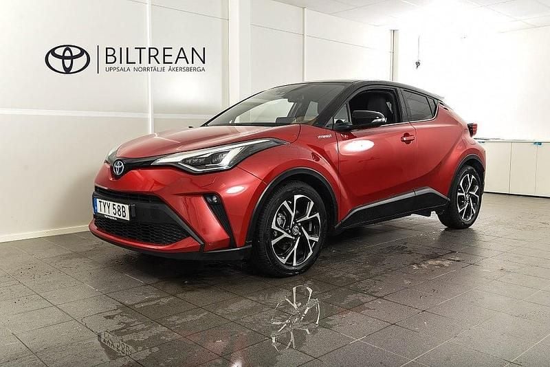 Röd Begagnad 2020 Toyota C-HR Edition SUV | 259 900 kr (Marknadspris) - Bild 1/4
