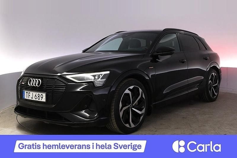 Svart Begagnad 2022 Audi e-tron S-Line SUV | 354 900 kr (Bra pris) - Bild 1/3