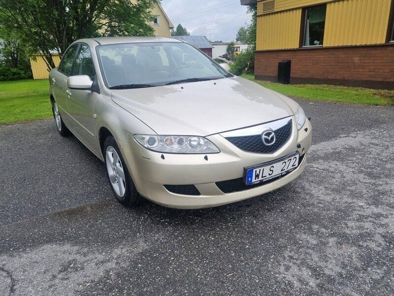Grå Begagnad 2005 Mazda 6 Sedan | 27 500 kr (Lite dyr) - Bild 1/4