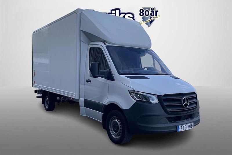 Vit Begagnad 2023 Mercedes Sprinter Van | 449 000 kr (Marknadspris) - Bild 1/4