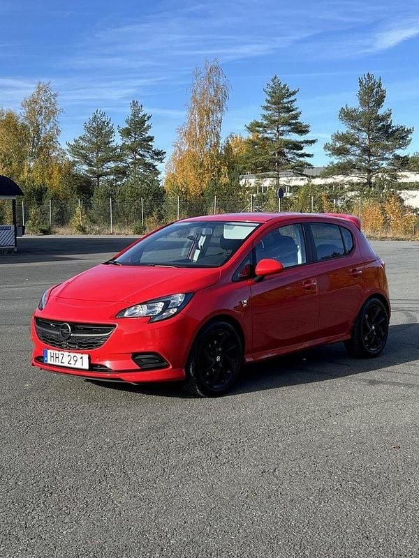 Röd Begagnad 2019 Opel Corsa OPC Halvkombi | 95 000 kr (Superpris) - Bild 1/4
