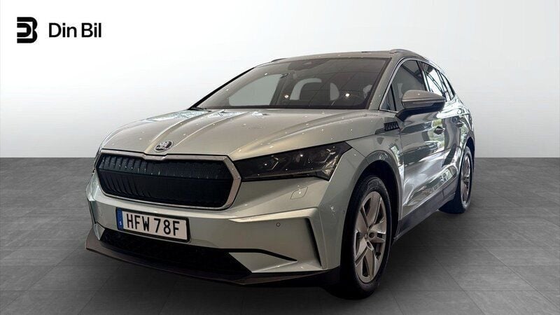 Silver Begagnad 2022 Skoda Enyaq iV SUV | 399 900 kr (Superpris) - Bild 1/4