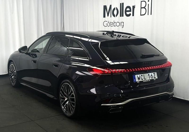 Ny Audi A5 Edition .1 252 HK (185 kW) 2025 Firmamentblå metallic Kombi