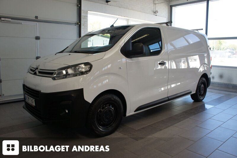 Vit Begagnad 2022 Citroën Jumpy Minibuss | 219 900 kr - Bild 1/4
