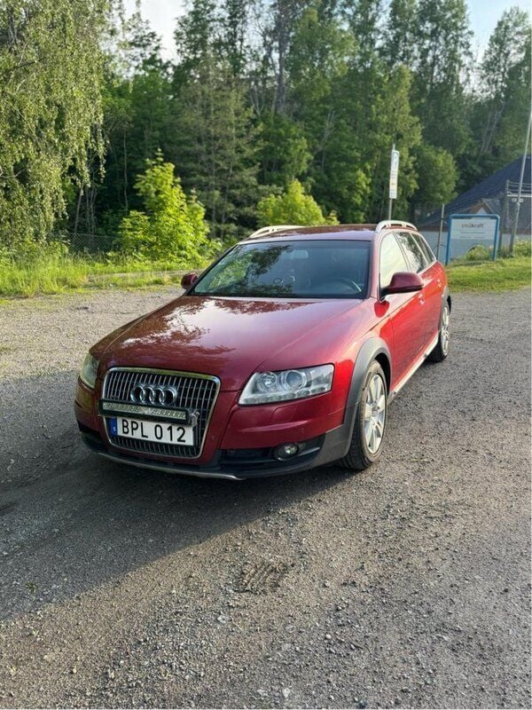 Röd Begagnad 2010 Audi A6 Allroad Proline Kombi | 79 000 kr (Marknadspris) - Bild 1/4