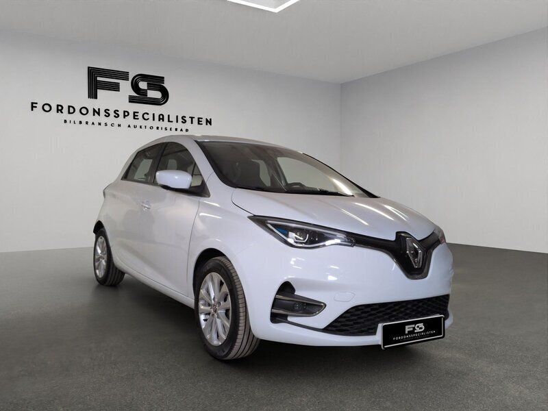 Vit Begagnad 2022 Renault Zoe Halvkombi | 150 000 kr (Marknadspris) - Bild 1/4