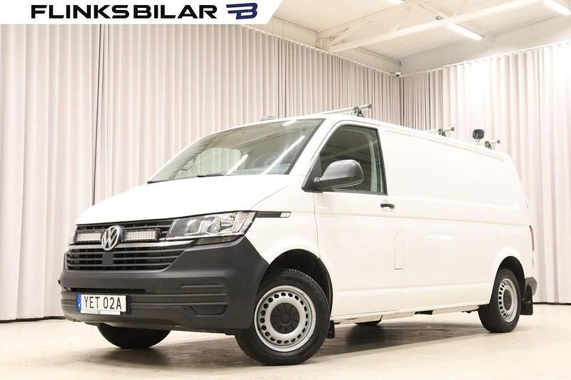 Vit Begagnad 2020 VW T6.1 Van | 309 800 kr (Marknadspris) - Bild 1/4