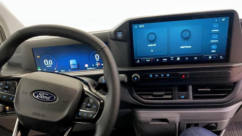 Ny Ford Transit Custom Trend 136 HK (100 kW) 2025 Frozen white