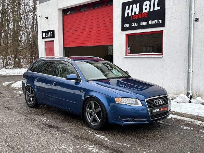 Begagnad Audi A4 140 HK (102 kW) 2007 Mörkblå Kombi