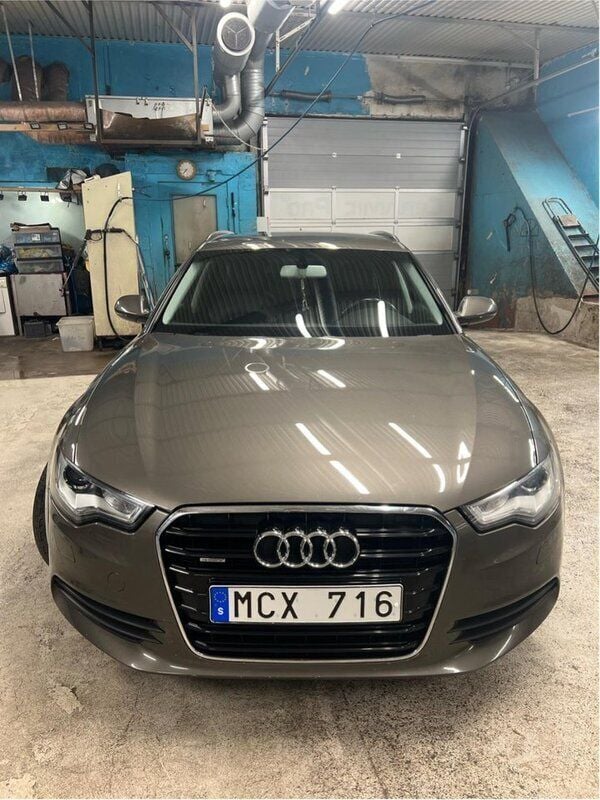 Grå Begagnad 2012 Audi A6 Proline Kombi | 169 000 kr (Lite dyr) - Bild 1/4