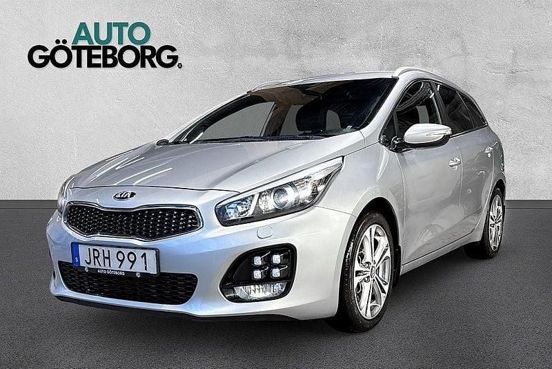 Grå Begagnad 2017 Kia Ceed Sportswagon GT-Line Kombi | 109 900 kr (Marknadspris) - Bild 1/4