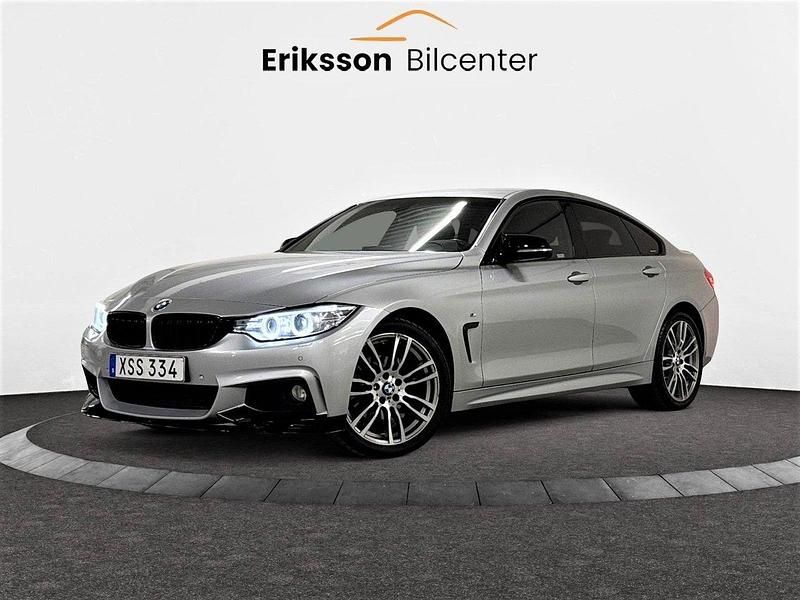 Silver Begagnad 2016 BMW 420 Gran Coupé M Sport Sportkupé | 209 900 kr (Marknadspris) - Bild 1/4