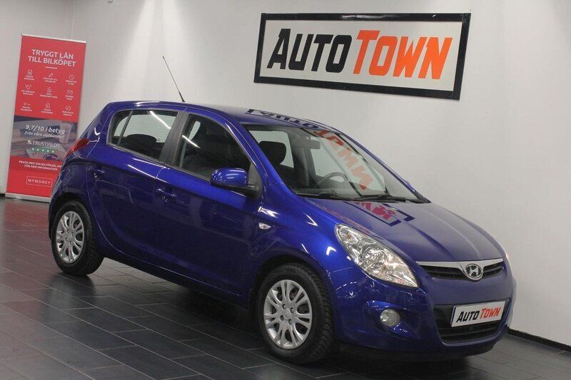 Blå Begagnad 2009 Hyundai i20 Halvkombi | 37 900 kr (Marknadspris) - Bild 1/4