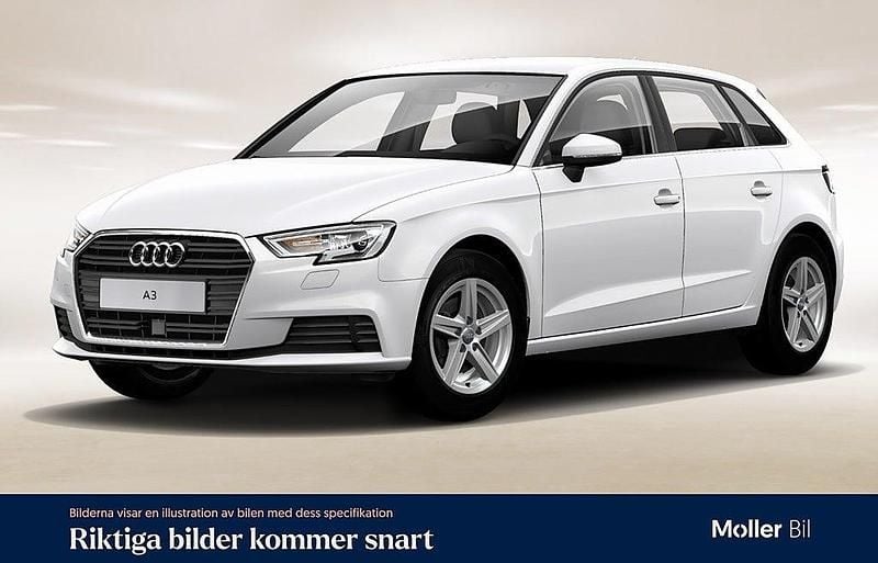 Begagnad Audi A3 Proline 150 HK (110 kW) 2018 Ibisvit Sedan