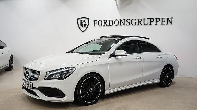 Begagnad Mercedes CLA200 AMG 156 HK (114 kW) 2017 Vit