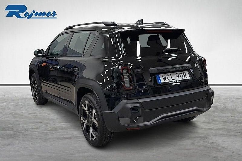 Ny Renault R4 Techno 2025 Svart Halvkombi