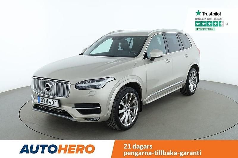 Ljusbrun Begagnad 2015 Volvo XC90 Inscription SUV | 319 000 kr (Marknadspris) - Bild 1/4