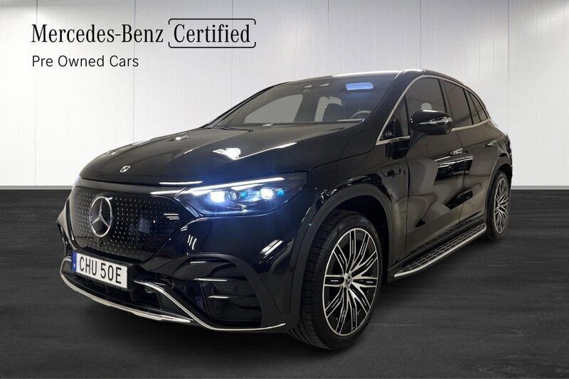 Svart Ny 2024 Mercedes EQE350 AMG SUV | 789 700 kr (Superpris) - Bild 1/4