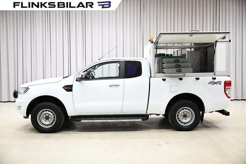 Vit Begagnad 2018 Ford Ranger Pickup | 248 750 kr (Lite dyr) - Bild 1/4