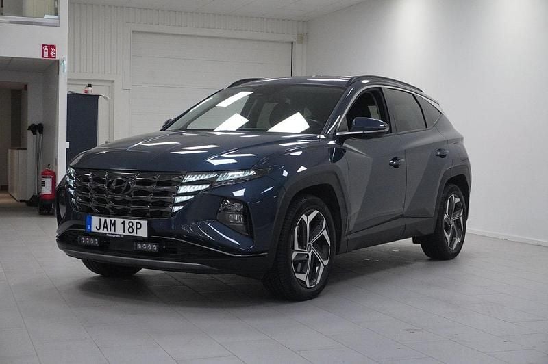 Blå Begagnad 2021 Hyundai Tucson Advanced SUV | 299 800 kr (Marknadspris) - Bild 1/4