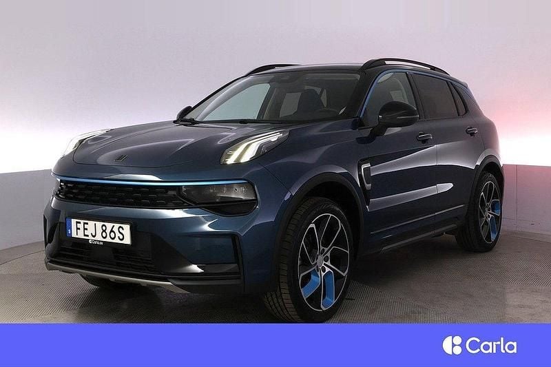 Blå Begagnad 2021 Lynk & Co 01 SUV | 268 900 kr (Marknadspris) - Bild 1/4