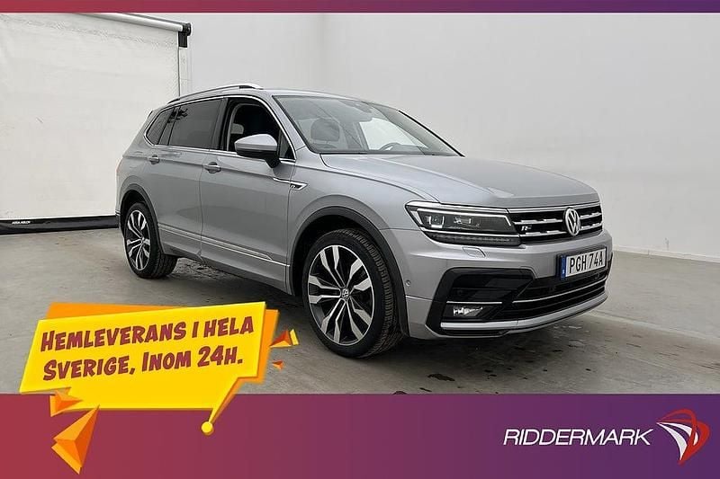 Blå Begagnad 2019 VW Tiguan Allspace GT SUV | 299 800 kr (Marknadspris) - Bild 1/3