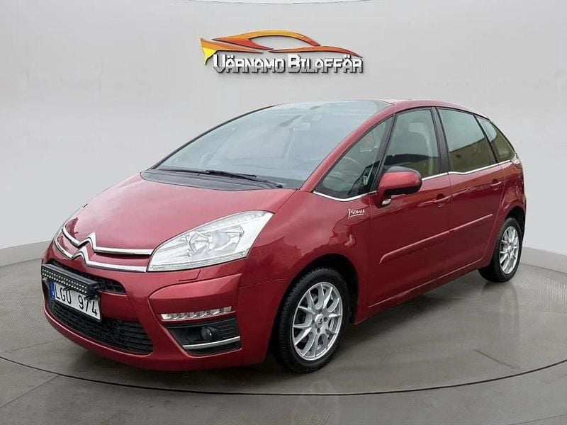 Röd Begagnad 2013 Citroën C4 Picasso Minibuss | 64 900 kr (Bra pris) - Bild 1/4