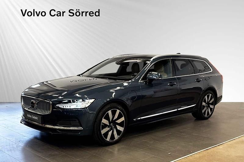 Mörkblå (blå) Begagnad 2024 Volvo V90 Plus Kombi | 539 000 kr (Dyr) - Bild 1/3