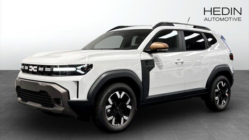 Vit (white) Ny 2024 Dacia Duster Extreme SUV | 319 900 kr (Marknadspris) - Bild 1/4