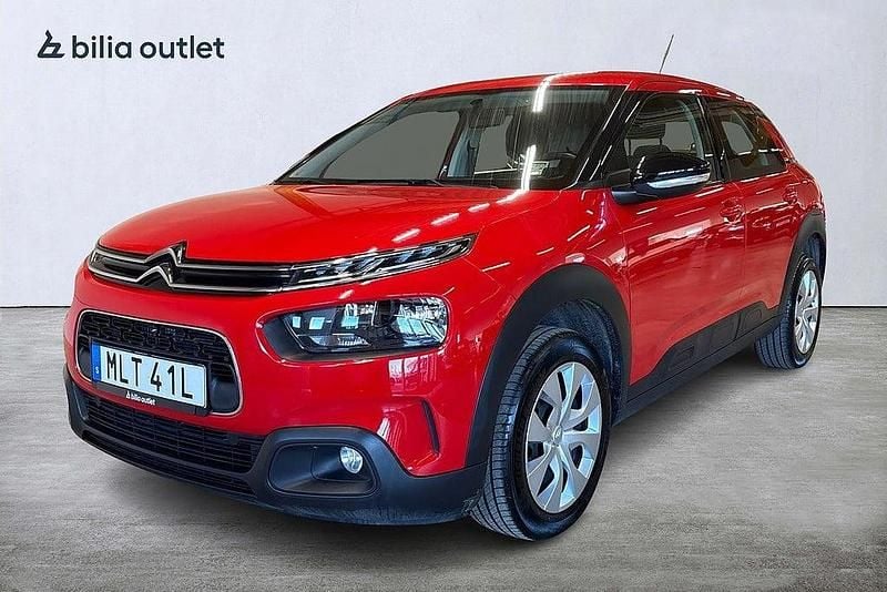 Begagnad Citroën C4 Cactus PureTech 110 HK (80 kW) 2020 Röd Halvkombi
