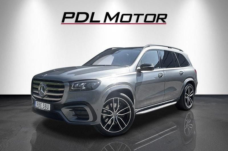 Grå Begagnad 2024 Mercedes GLS450 AMG Line Premium Plus SUV | 1 190 000 kr (Bra pris) - Bild 1/4