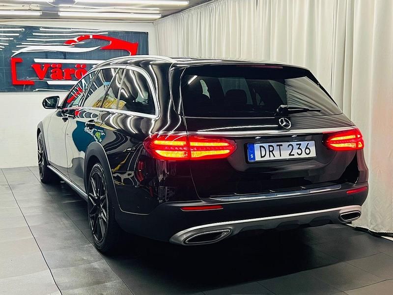 Begagnad Mercedes E220 All-Terrain Avantgarde 194 HK (142 kW) 2018 Svart Kombi