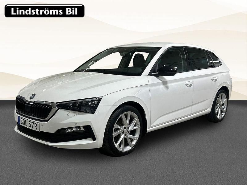 Vit Begagnad 2019 Skoda Scala Halvkombi | 189 900 kr (Marknadspris) - Bild 1/3