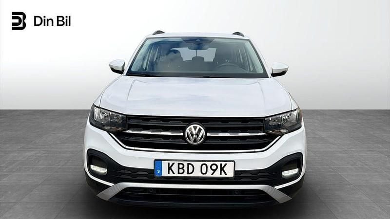 Begagnad VW T-Cross Comfortline 95 HK (69 kW) 2020 Pure white SUV