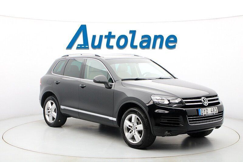 Svart Begagnad 2013 VW Touareg SUV | 149 900 kr (Lite dyr) - Bild 1/3