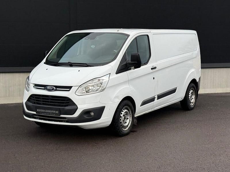 Vit Begagnad 2018 Ford Transit Custom Van | 149 800 kr (Bra pris) - Bild 1/4