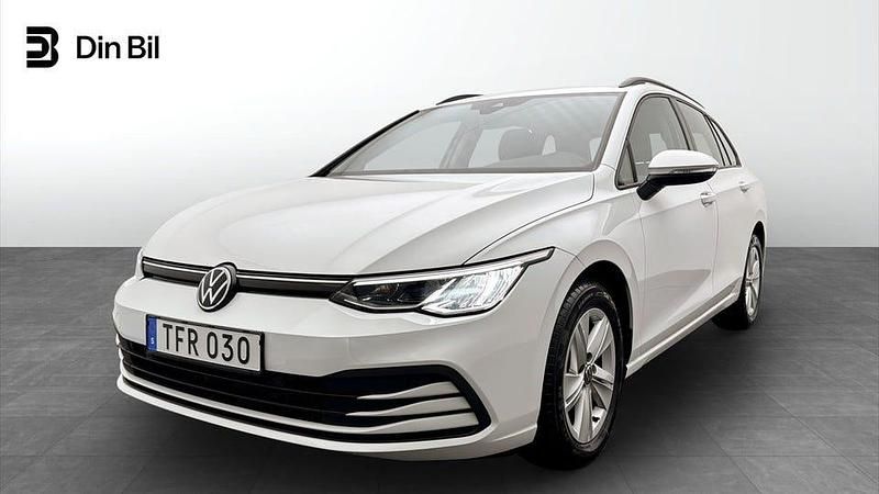 Vit Begagnad 2023 VW Golf VIII Kombi | 309 900 kr (Lite dyr) - Bild 1/4