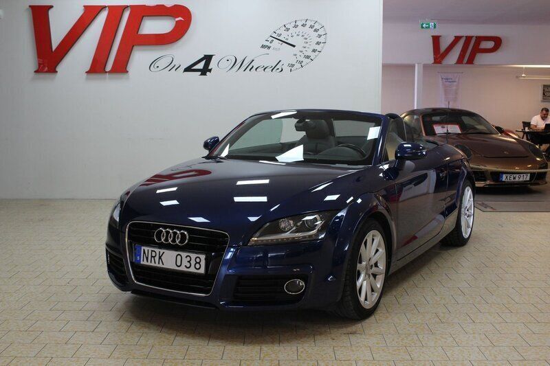Blå Begagnad 2010 Audi TT Roadster Cab | 179 800 kr - Bild 1/4