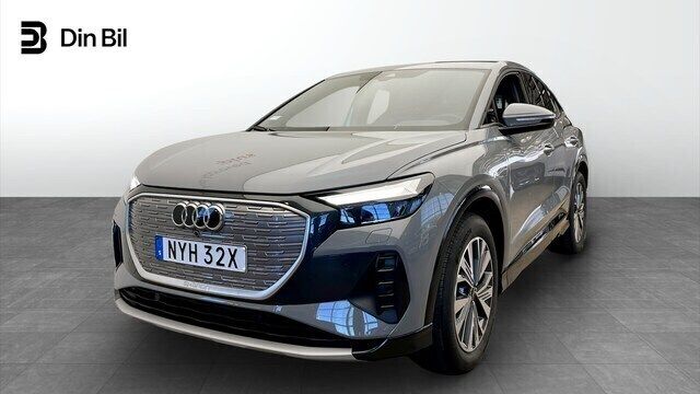 Kiselgrå Begagnad 2024 Audi Q4 Sportback e-tron Advanced Plus SUV | 549 000 kr - Bild 1/4